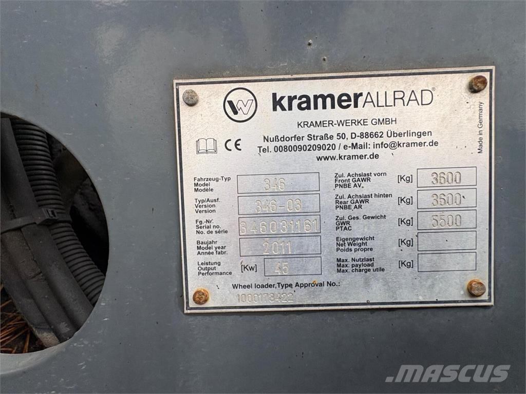 Kramer 750 MYYTY !!! Pyöräkuormaajat