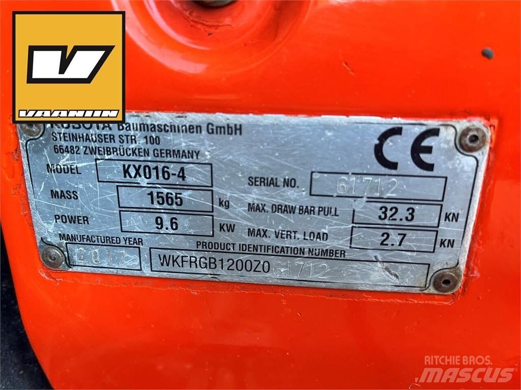 Kubota KX016-4 Minikaivukoneet < 7t