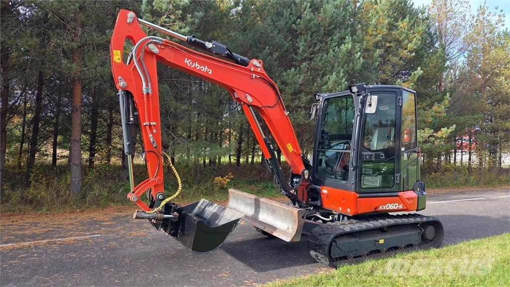 Kubota KX060-5 Minikaivukoneet < 7t