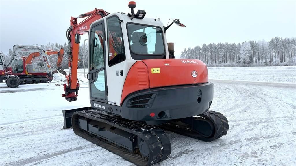 Kubota KX080-3 Midikaivukoneet 7t - 12t
