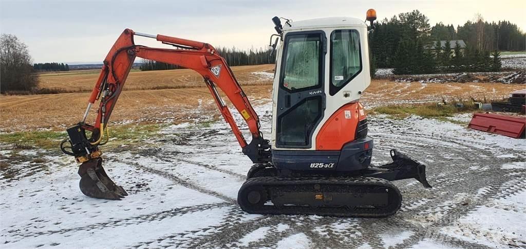 Kubota U25-3 Minikaivukoneet < 7t