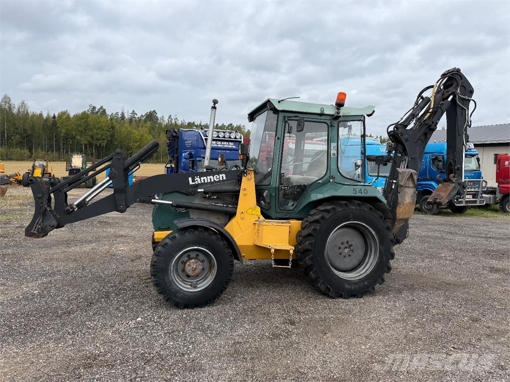 Lännen 540. 4x4 Kaivurikuormaajat