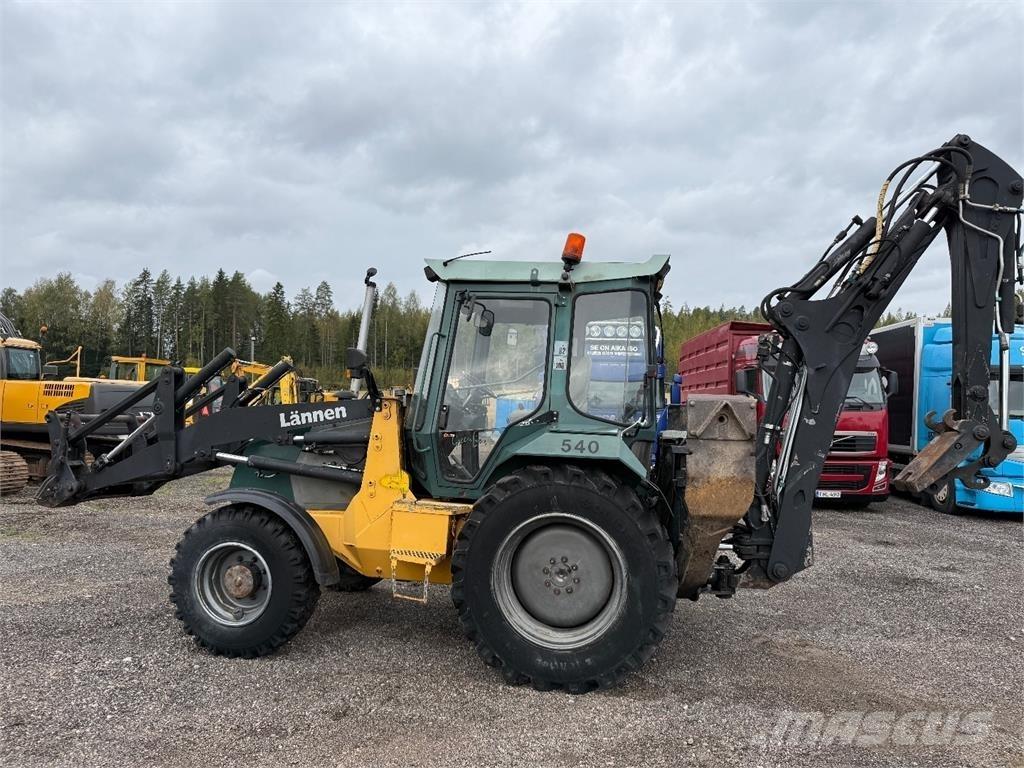 Lännen 540. 4x4 Kaivurikuormaajat