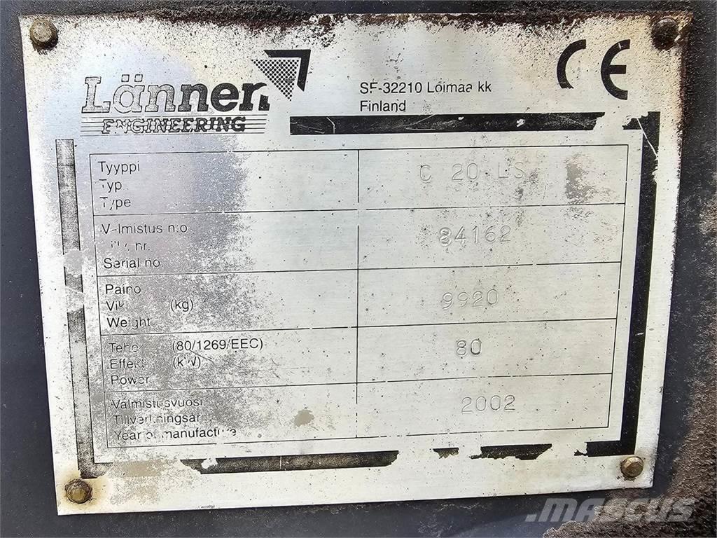 Lännen C 20 LS Kaivurikuormaajat