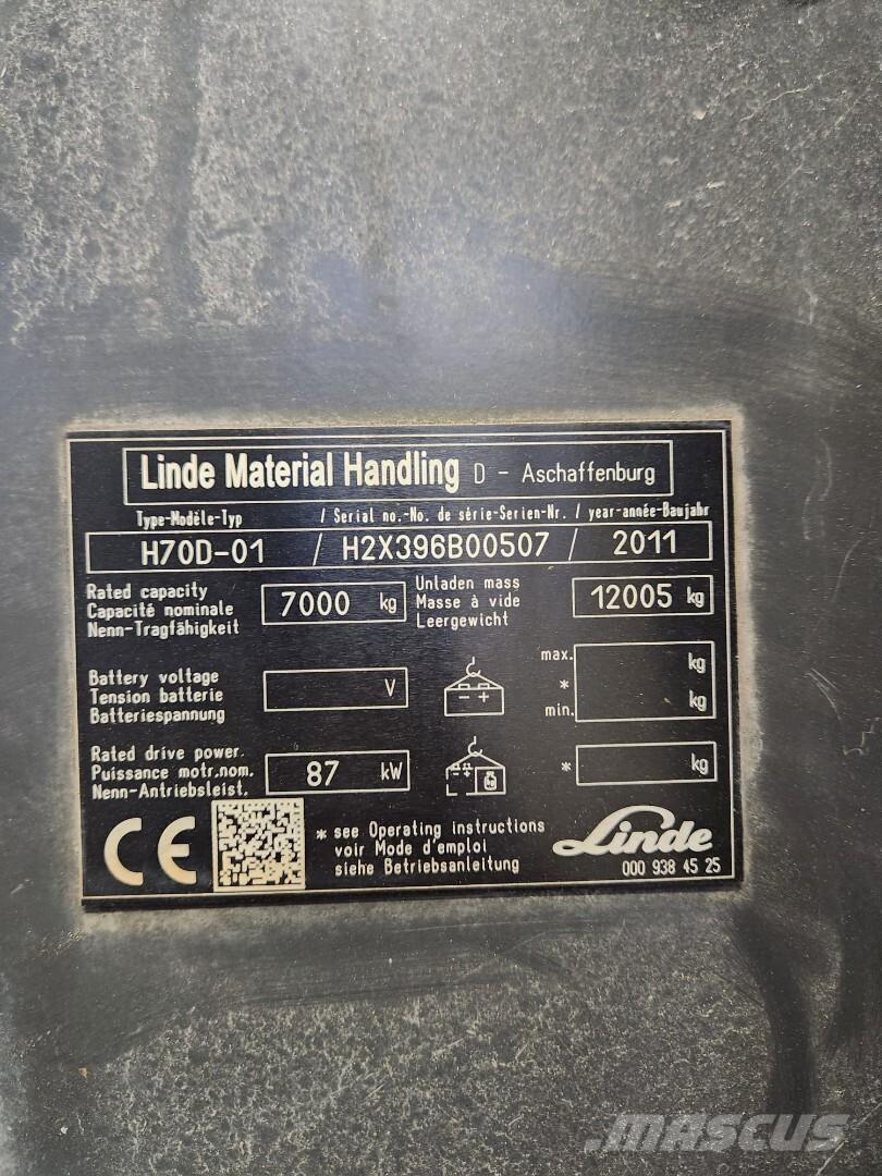 Linde H70D-01 Dieseltrukit