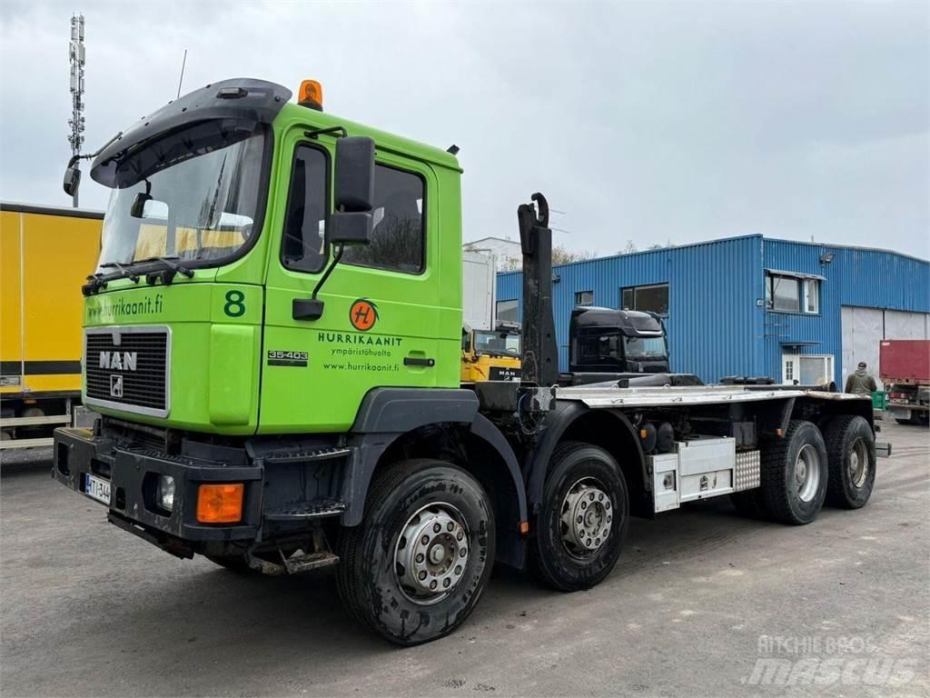 MAN 35.403 8X4 Koukkulava kuorma-autot