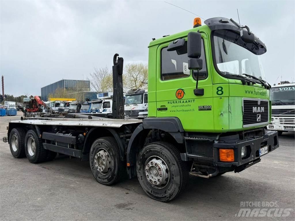 MAN 35.403 8X4 Koukkulava kuorma-autot