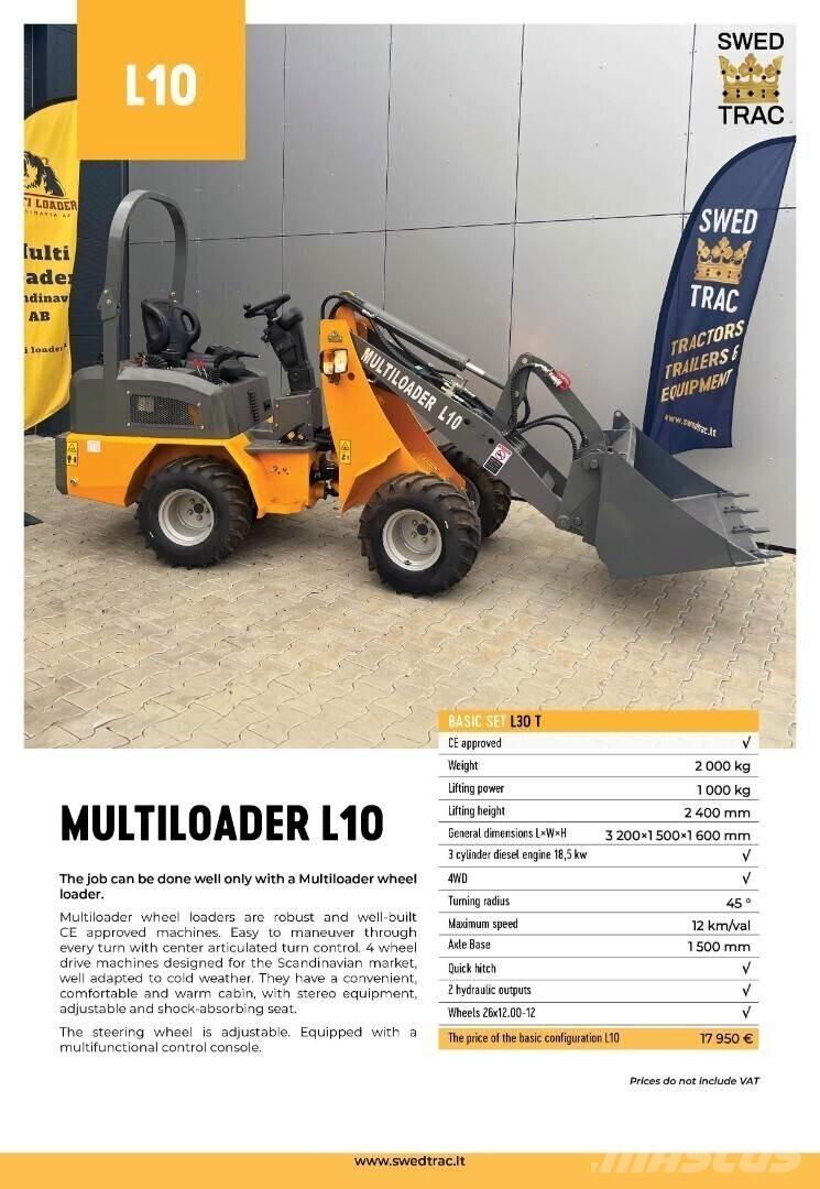 Multiloader L 10 Pienkuormaajat