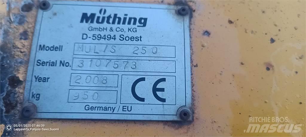 Muthing 250 Niittokoneet