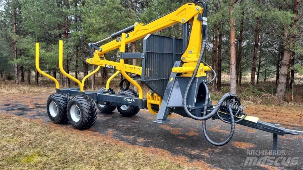 Oniar 6400 + 34 Metsäperävaunut