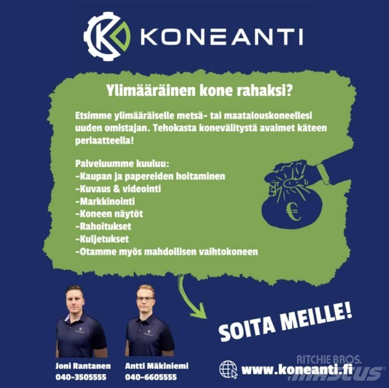 Oniar 6400 + 34 Metsäperävaunut