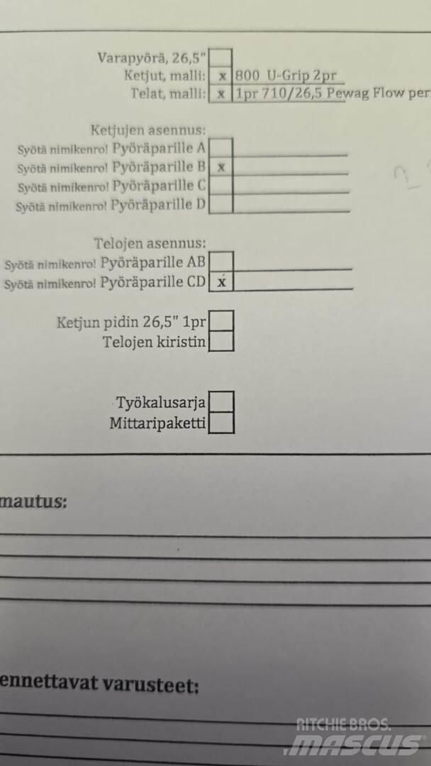 Ponsse Buffalo Kuormatraktorit