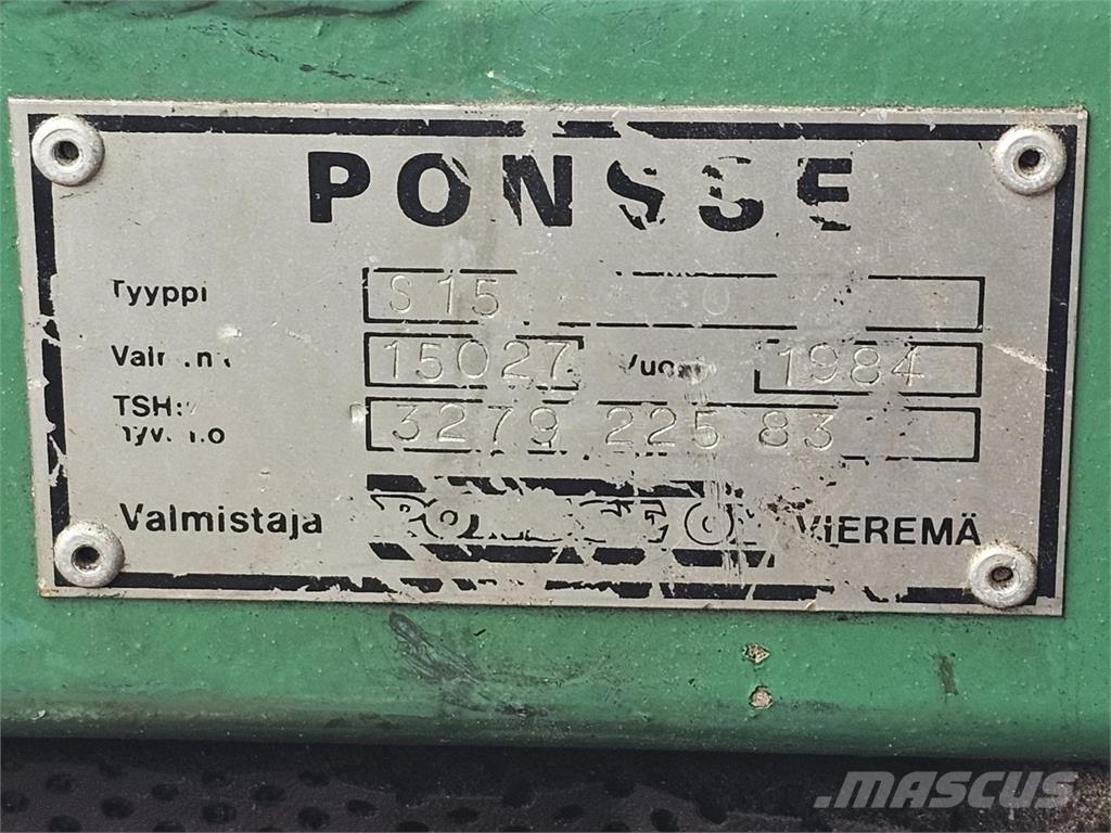 Ponsse S15 Kuormatraktorit