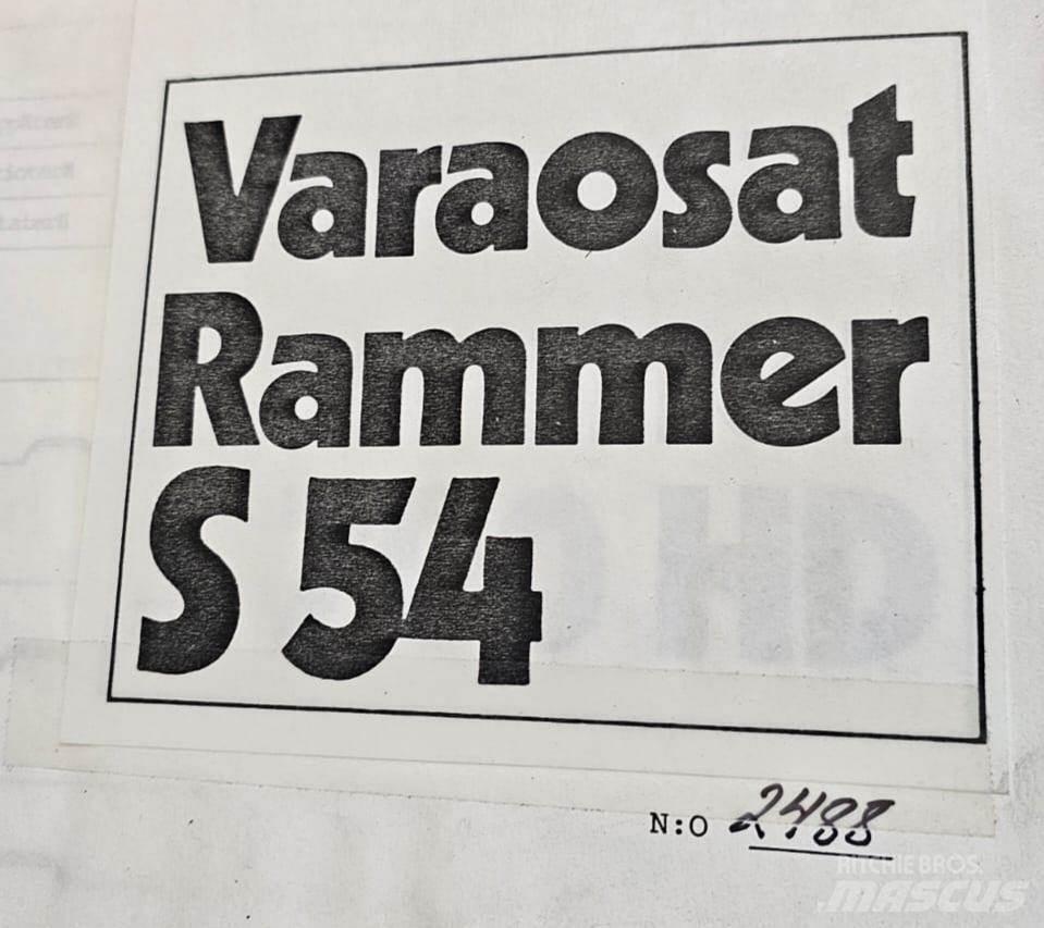 Rammer S54 Iskuvasarat