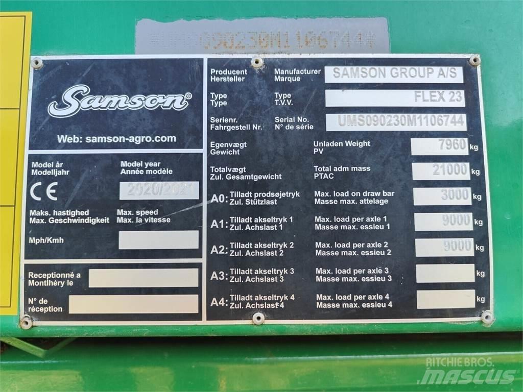 Samson Flex 23 Kuivalannan levittimet