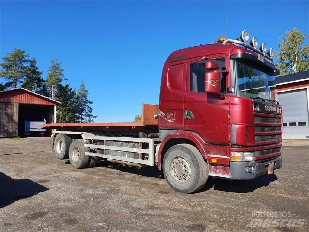 Scania 144G 460 Koukkulava kuorma-autot