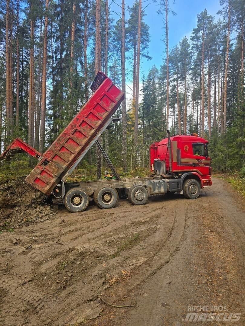 Scania 164 Sora- ja kippiautot