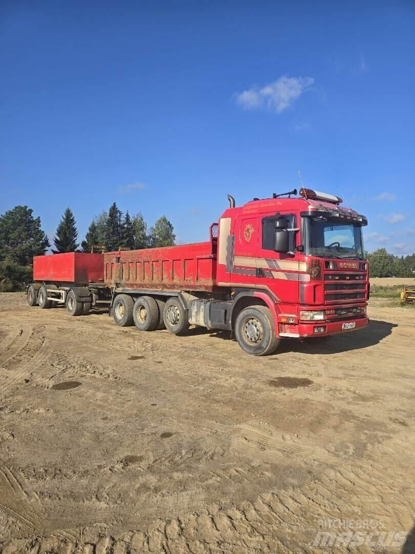 Scania 164 Sora- ja kippiautot