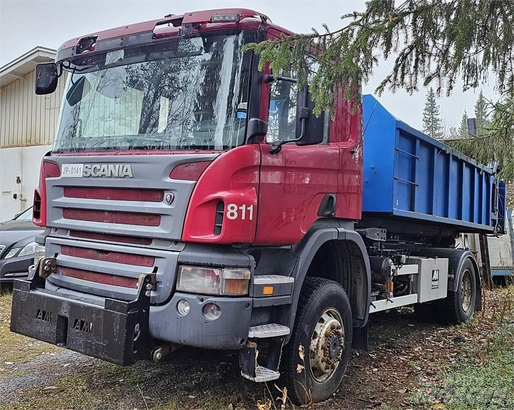 Scania P340 4x4 Koukkulava kuorma-autot