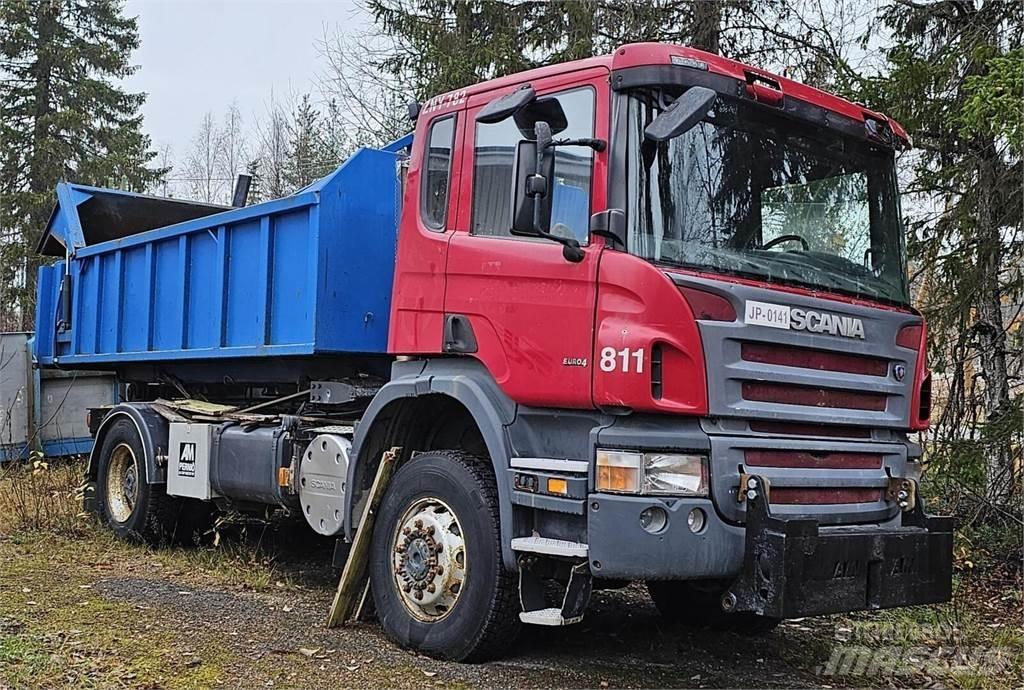 Scania P340 4x4 Koukkulava kuorma-autot