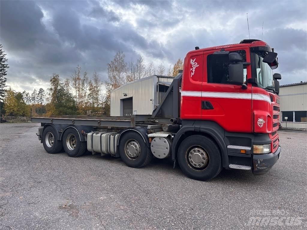 Scania R500 8X4 Koukkulava kuorma-autot
