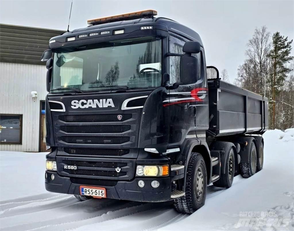 Scania R580 8x4 Sora- ja kippiautot