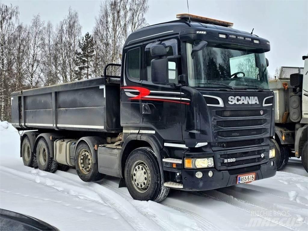 Scania R580 8x4 Sora- ja kippiautot