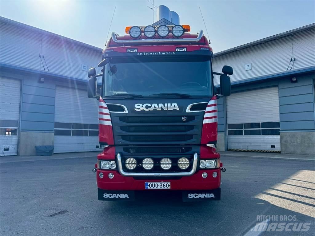 Scania R730 8x4 Puuautot