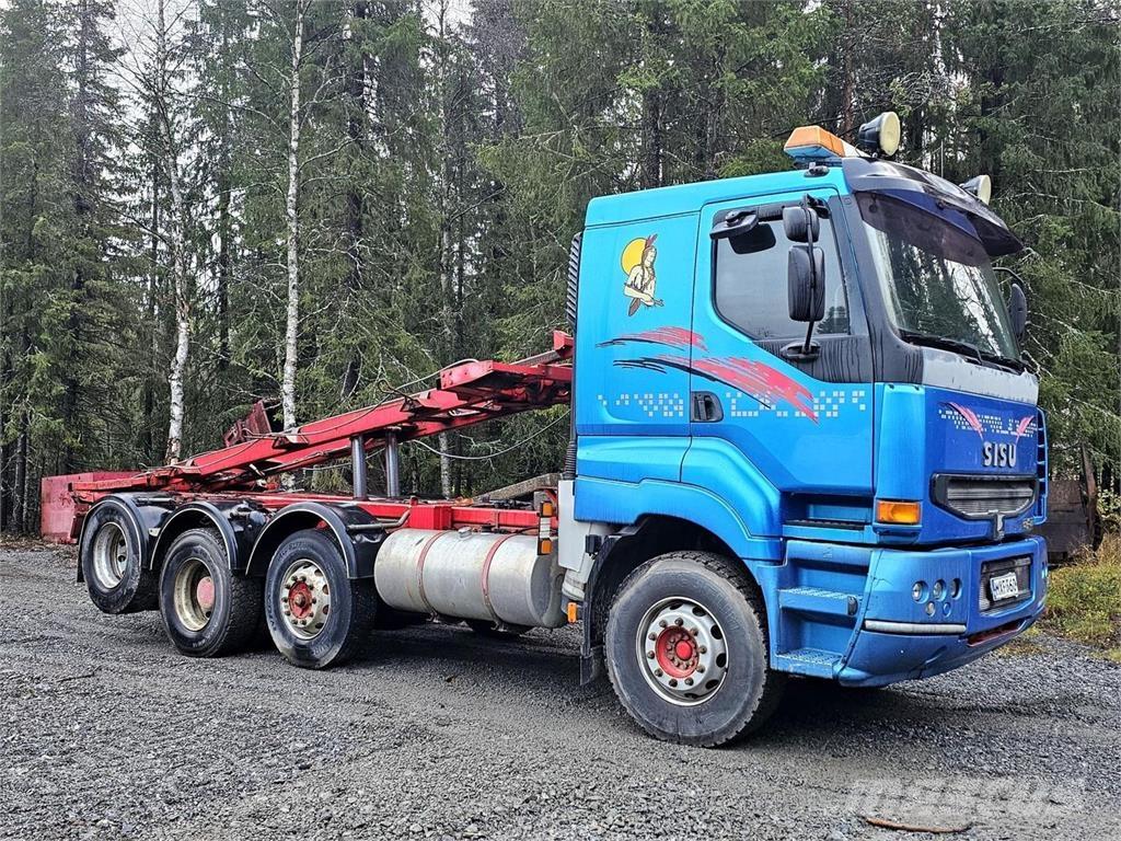 Sisu E12M 8X2 Koukkulava kuorma-autot