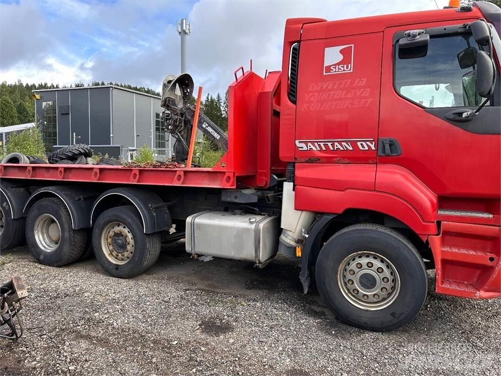 Sisu E14 8x2 Koukkulava kuorma-autot