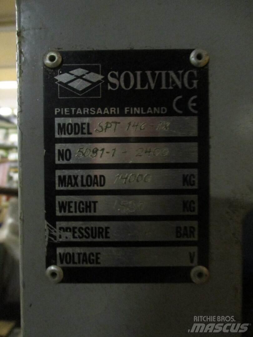  SOLVING SPT-14C Muut materiaalinkäsittelykoneet