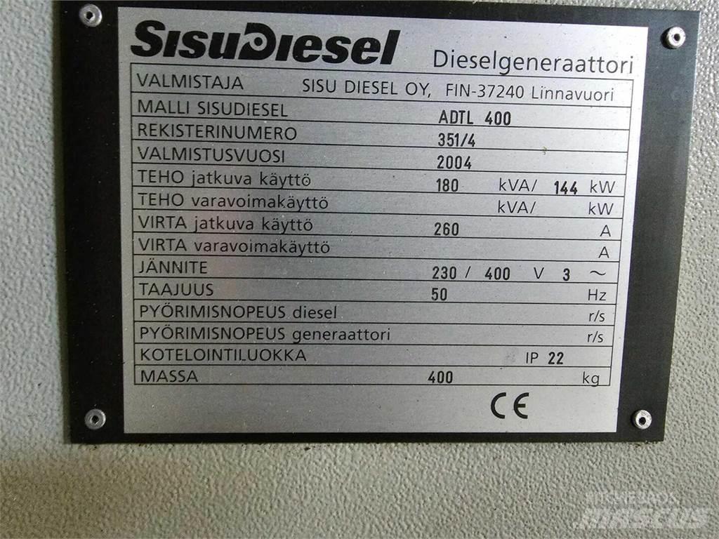  Strömberg 180kVA Muut generaattorit