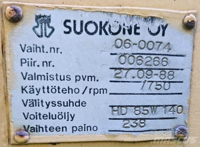 Suokone Jyrsin Muut koneet
