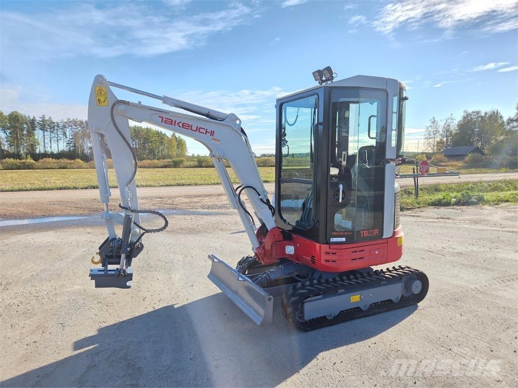 Takeuchi TB23R Minikaivukoneet < 7t
