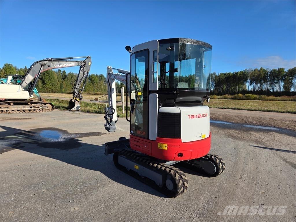 Takeuchi TB23R Minikaivukoneet < 7t