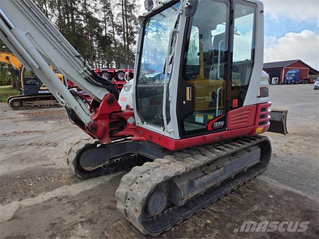 Takeuchi TB290 Midikaivukoneet 7t - 12t