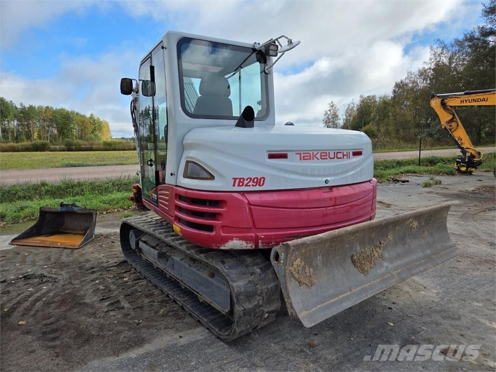 Takeuchi TB290 Midikaivukoneet 7t - 12t