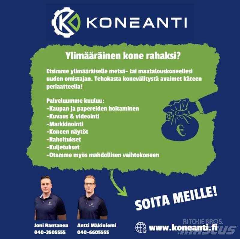 Timberjack 810D Kuormatraktorit