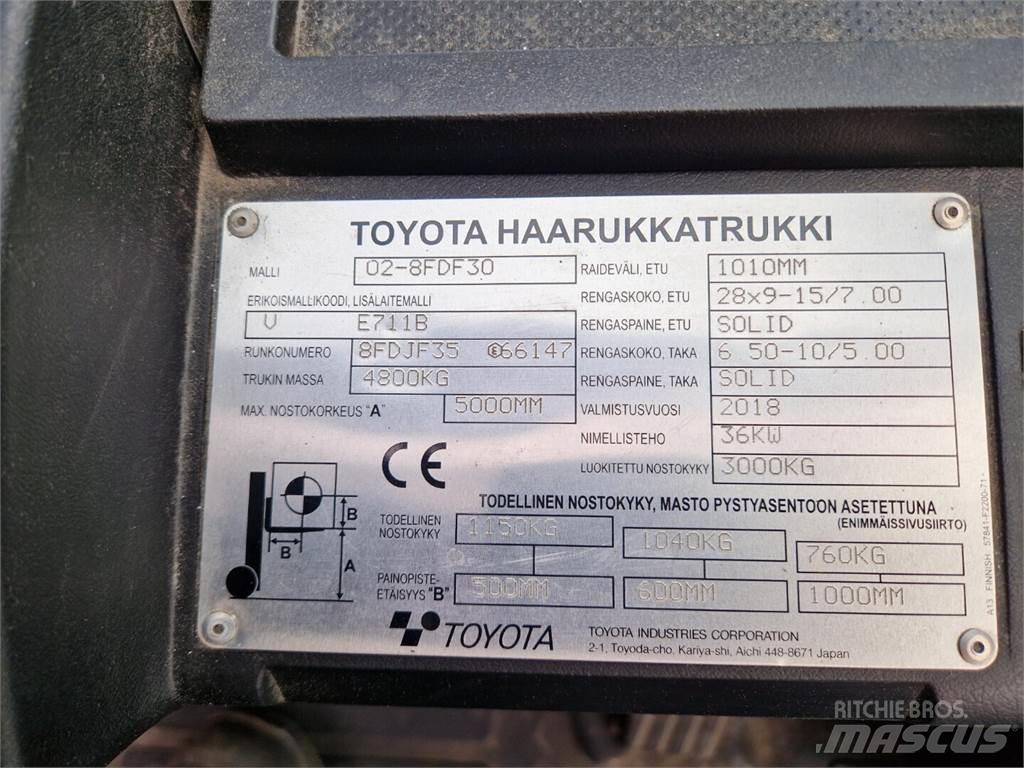 Toyota 02-8FDF30 Dieseltrukit