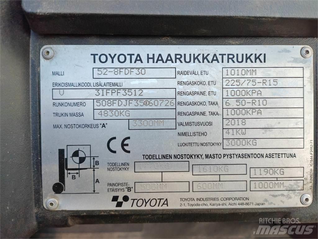 Toyota 52-8FDF30 Dieseltrukit