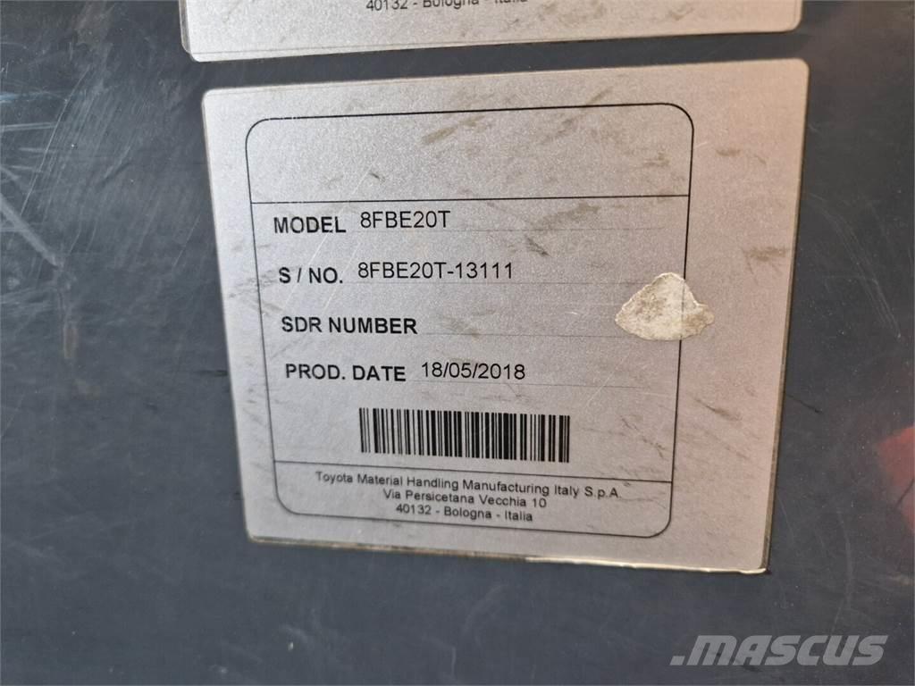 Toyota 8FBE20T Sähkötrukit