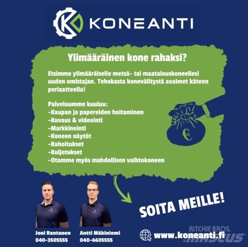 Tuhti M85 Kippiperävaunut