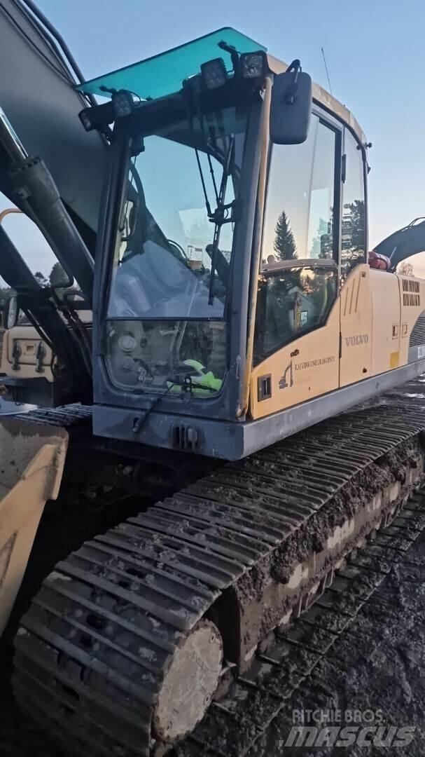 Volvo 210c Telakaivukoneet