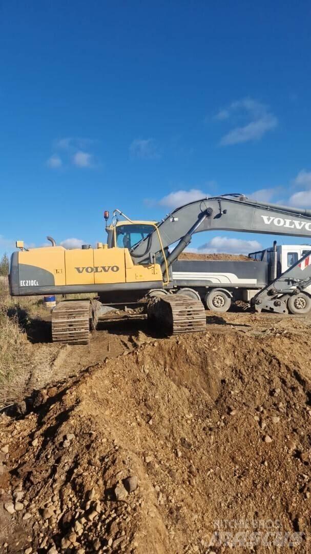 Volvo 210C Telakaivukoneet