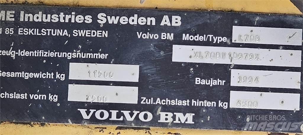 Volvo BM L 70 B Pyöräkuormaajat