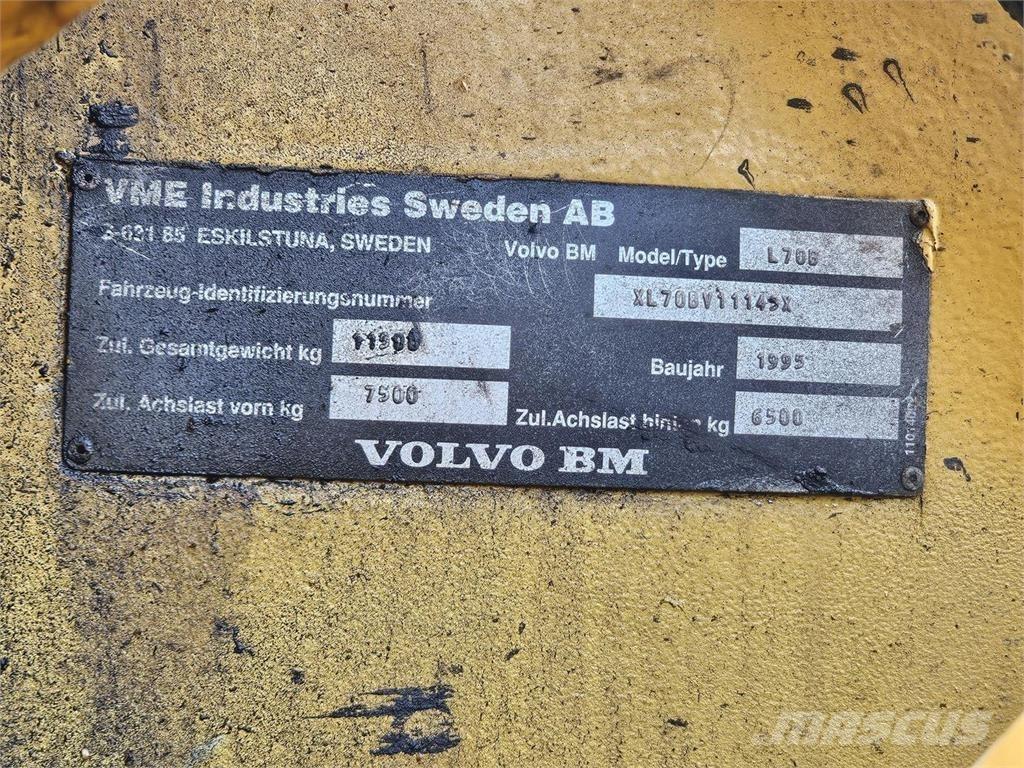 Volvo BM L70B Pyöräkuormaajat