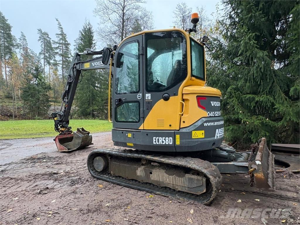 Volvo ECR 58 D Minikaivukoneet < 7t