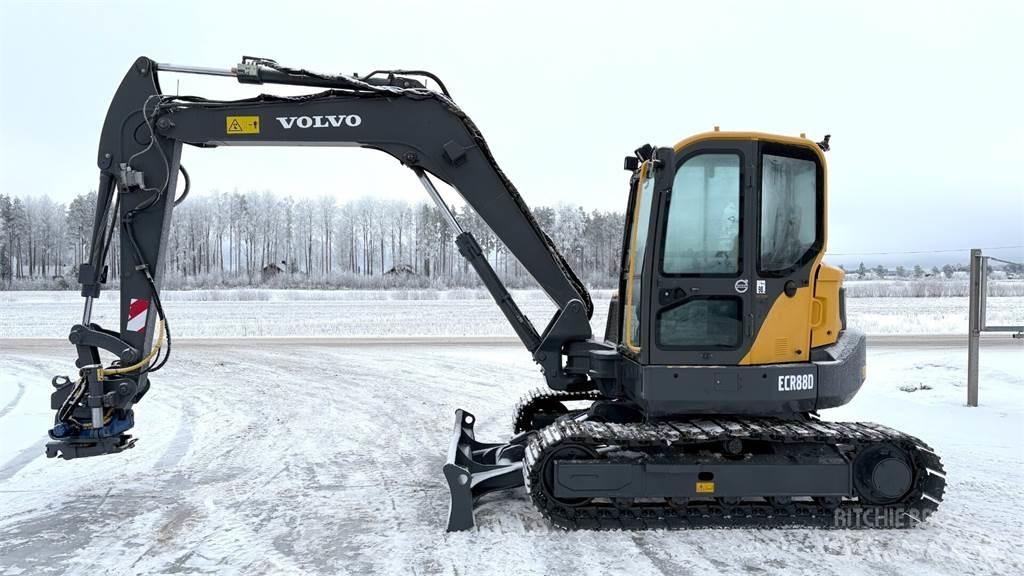 Volvo ECR88D Midikaivukoneet 7t - 12t