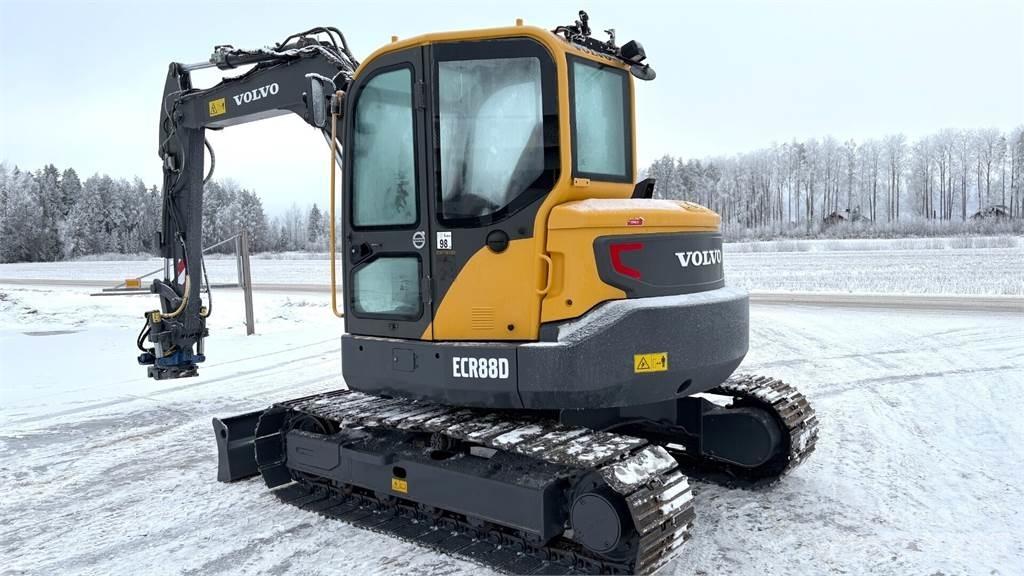 Volvo ECR88D Midikaivukoneet 7t - 12t
