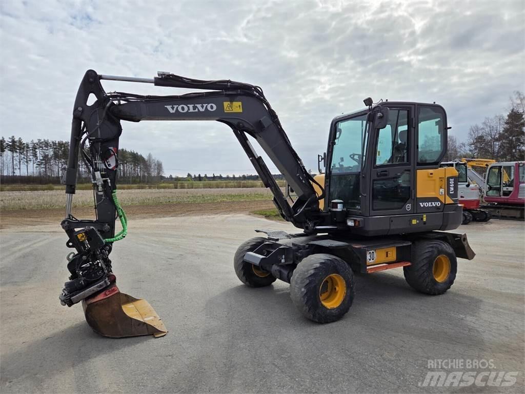 Volvo EW60E Pyöräkaivukoneet